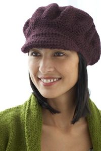 Crochet Brimmed Cap
