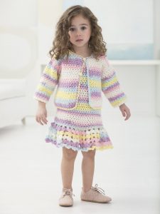 Devonshire Dress And Cardi (Crochet)