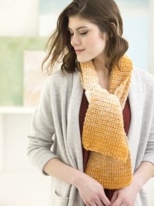 Easy Crochet One Stitch Scarfie