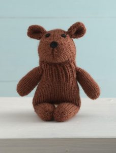 Tubby Teddy Sock Critter Pattern (Knit)
