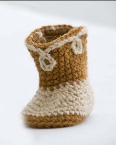 Nine Adorable Baby Booties to Make | Lion Brand Notebook