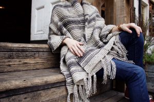 The Campfire Blanket Scarf (Knit)