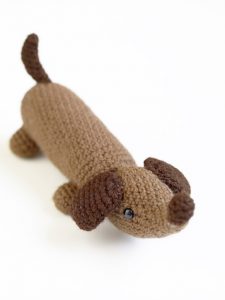 Amigurumi Wiener Dog