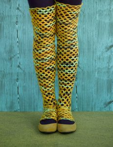 Scallop Leg Warmers (Crochet)