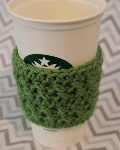 Crochet Textured Coffee Sleeve