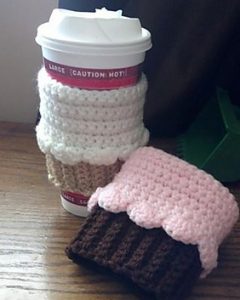 Cupcake Coffee/Tea Cup Cozy Crochet