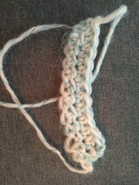 Chain of two stitches