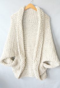 Easy Knit Blanket Sweater