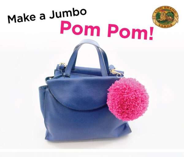 Jumbo Pom Pom Bag Charm