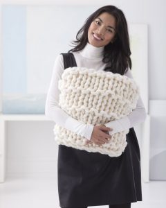 Big Bold Pillow Knit