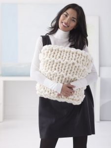 Big Bold Pillow Knit