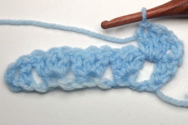 Crocheting Sweet Baby Afghan Step 4