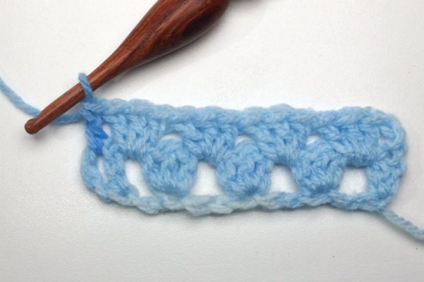 How to Crochet: Lion Brand Ice Cream Sweet Baby Afghan (Right