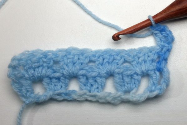 Crocheting Sweet Baby Afghan Step 6