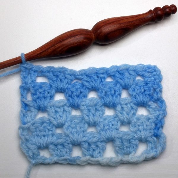 How to Crochet: Lion Brand Ice Cream Sweet Baby Afghan (Right Handed) 