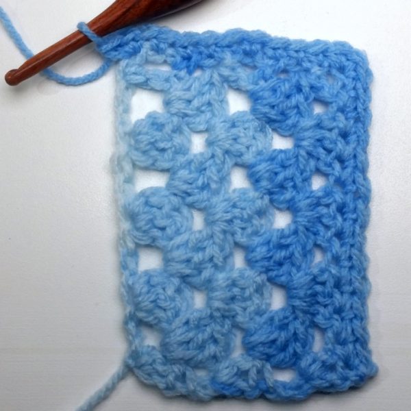 Crocheting Sweet Baby Afghan Step 9