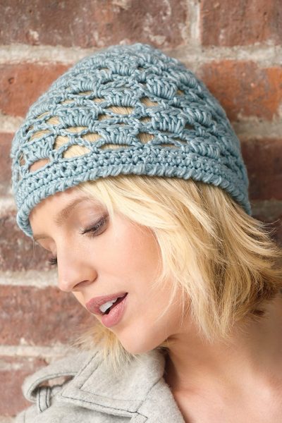 Mod Lace Hat Crochet