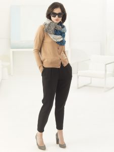 Selene Colorblock Super Scarf Crochet