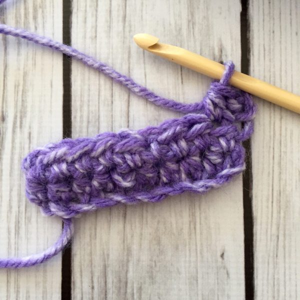 Crochet Stitch with Needle 
