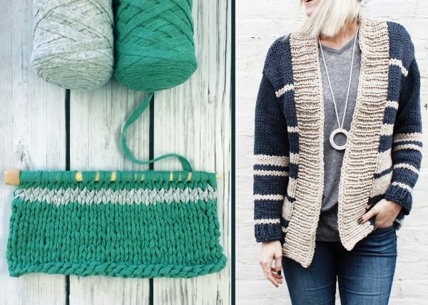 Knit in Green color Sweater