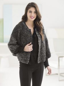 Licorice Cardigan Knit