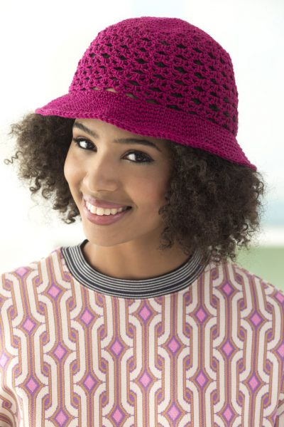 Boardwalk Brimmed Hat Crochet