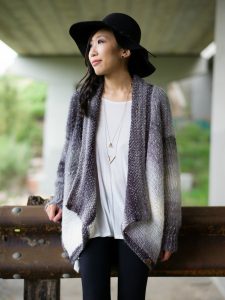 All About Ami Cascade Cardigan Crochet