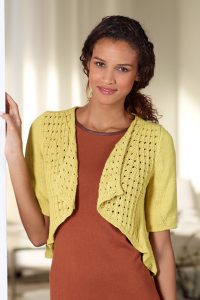 Eyelet Swing Cardi