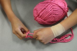 Pink Yarn
