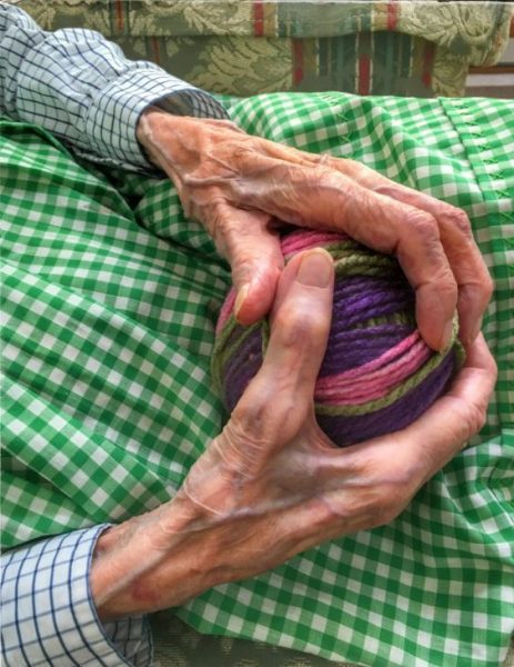 Losing Mom Knitting Through Grief