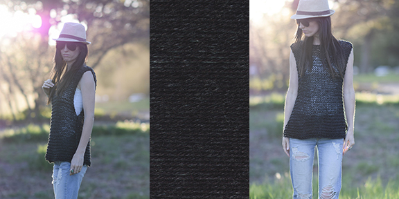 Little Black Tank Knit