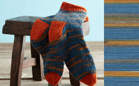 Men's Crochet Socks