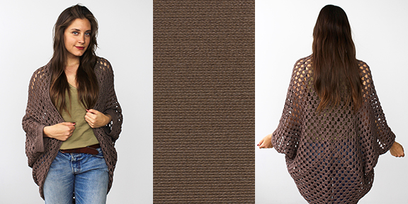 Movie Night Cocoon Cardigan Crochet