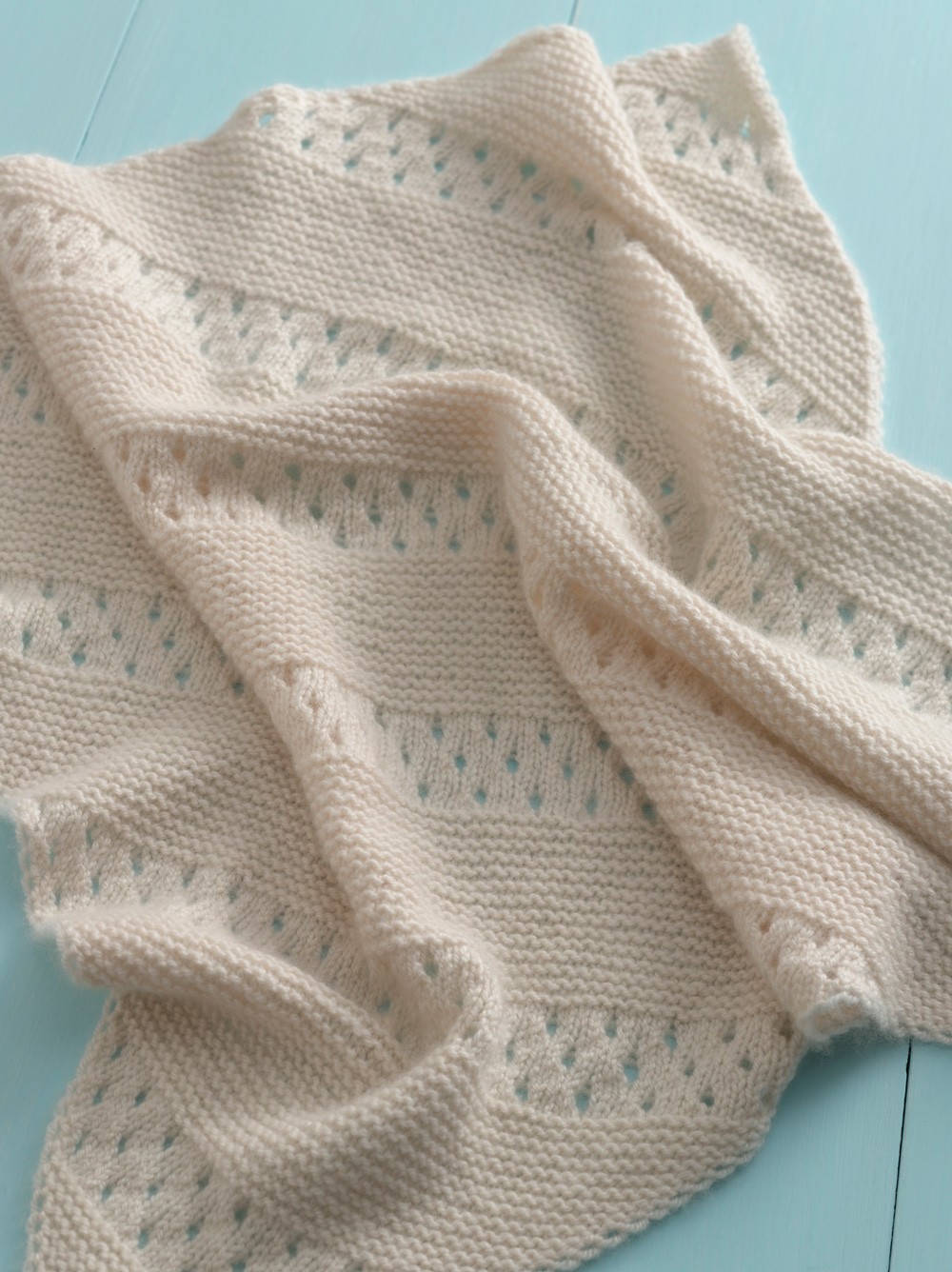 Treasured Heirloom Baby Blanket Knit