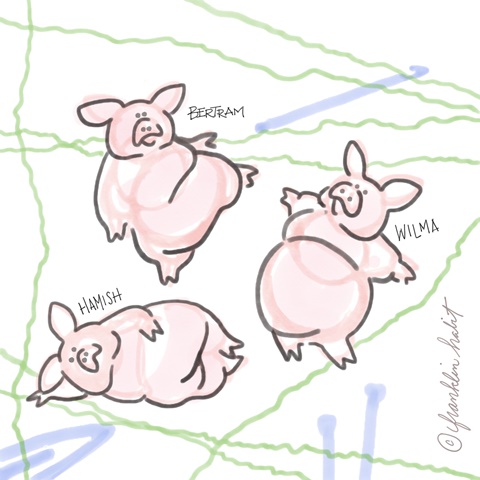 The Three Little Pigs: A Two-Part Yarn with a Nice Twist, Part One