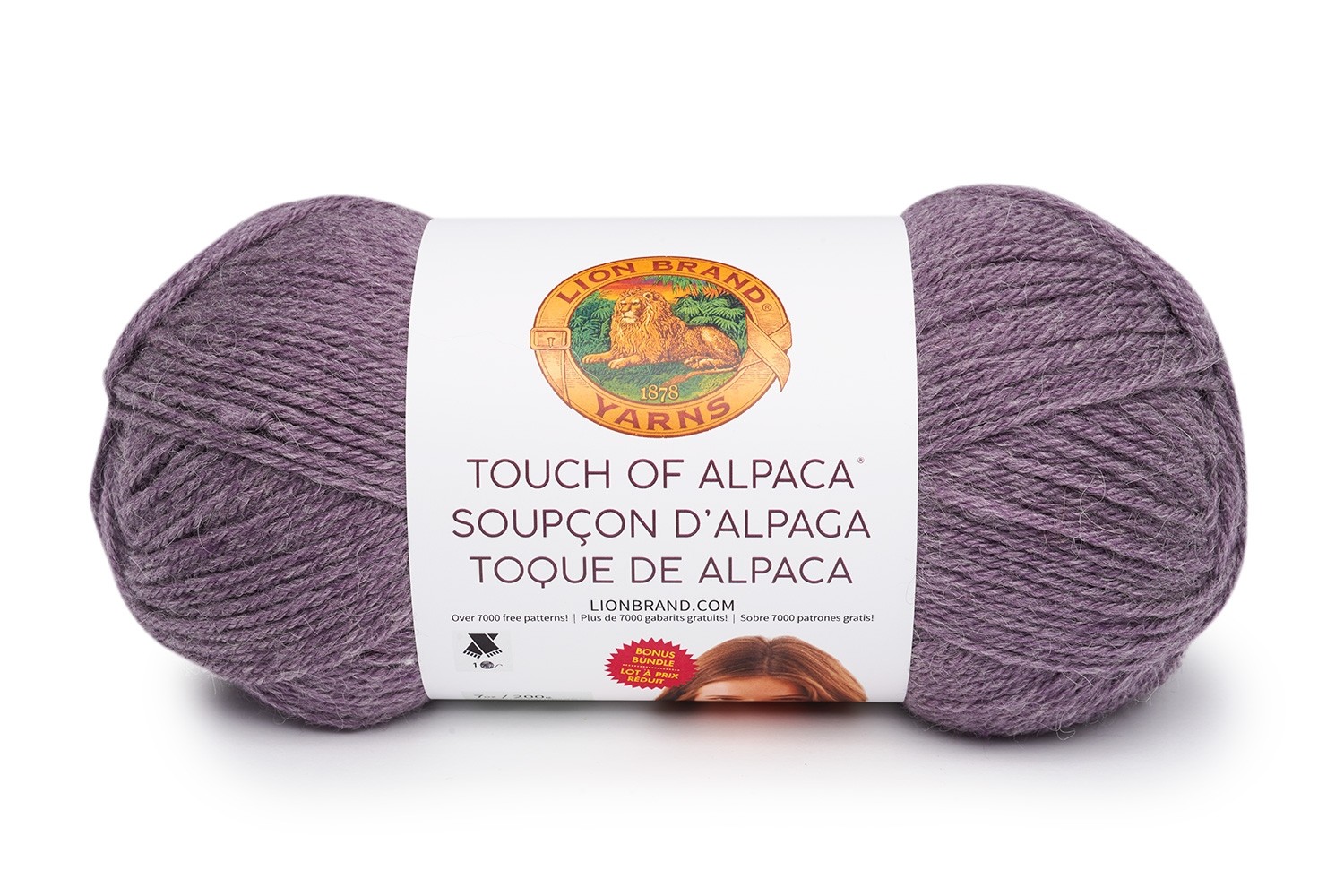 Touch of Alpaca in Purple Aster