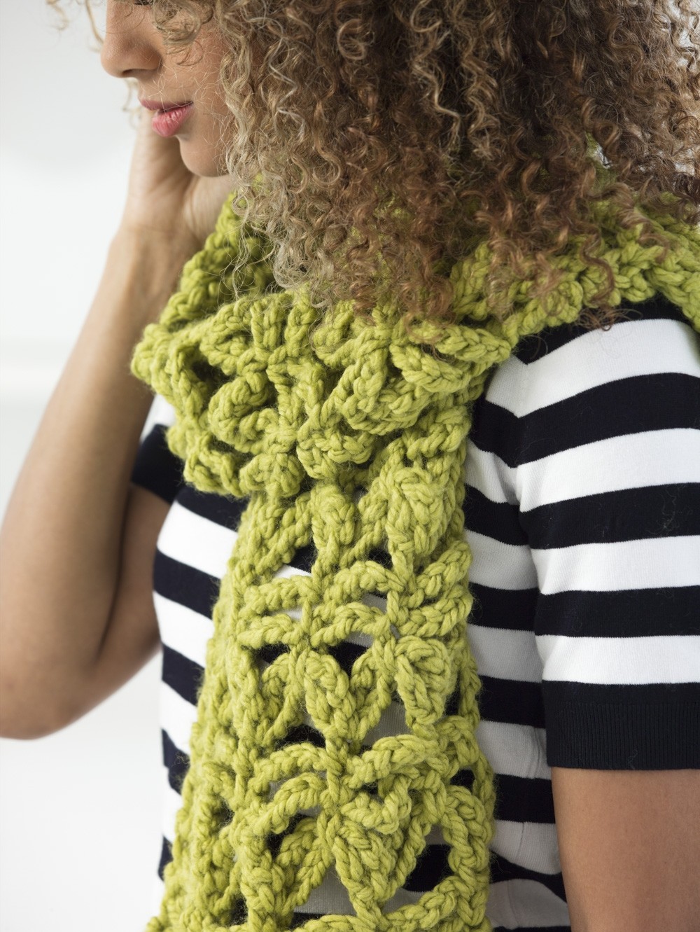 Breezy Spring Scarf Crochet