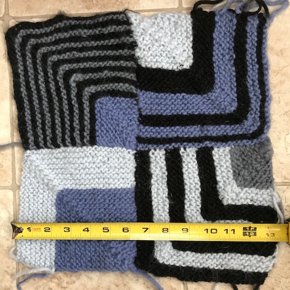 Modular Knitting with New Basic, Part 2:  The Winter Palette