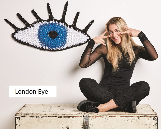 London Kaye Eye (Crochet)