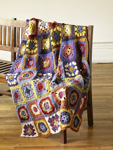 Granny Sampler Blanket (Crochet)