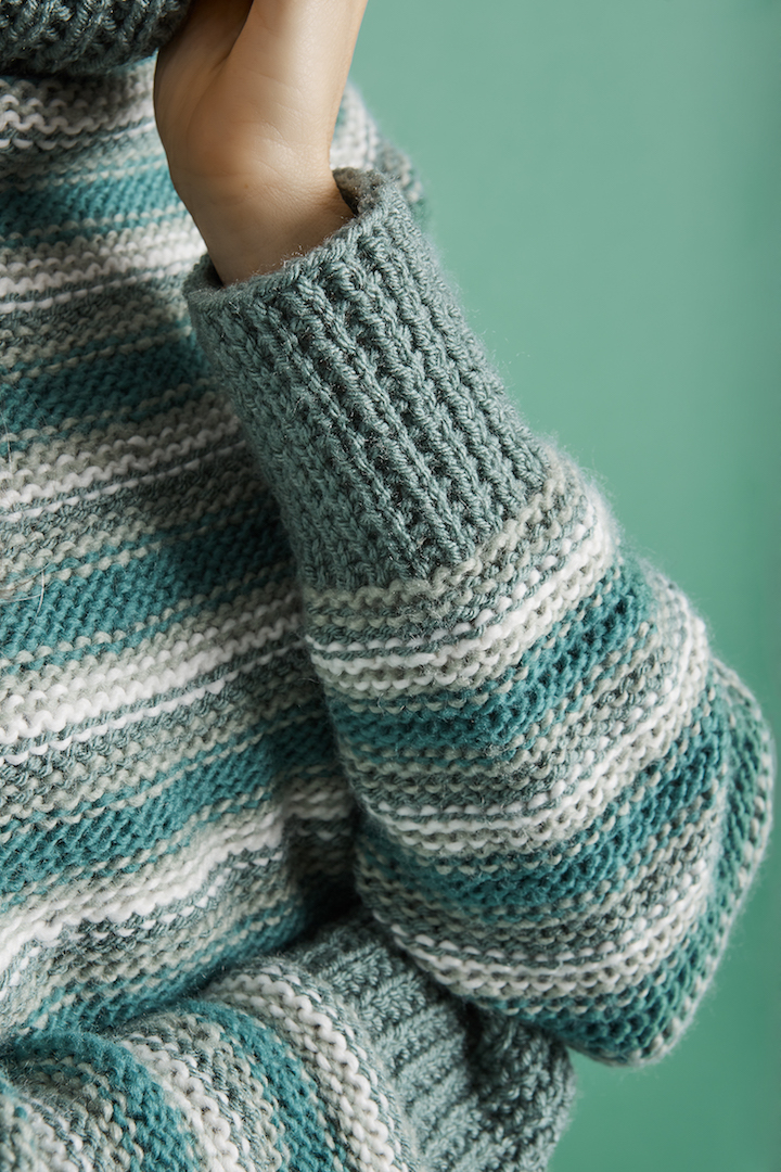 Close up of Zooey Raglan Pullover