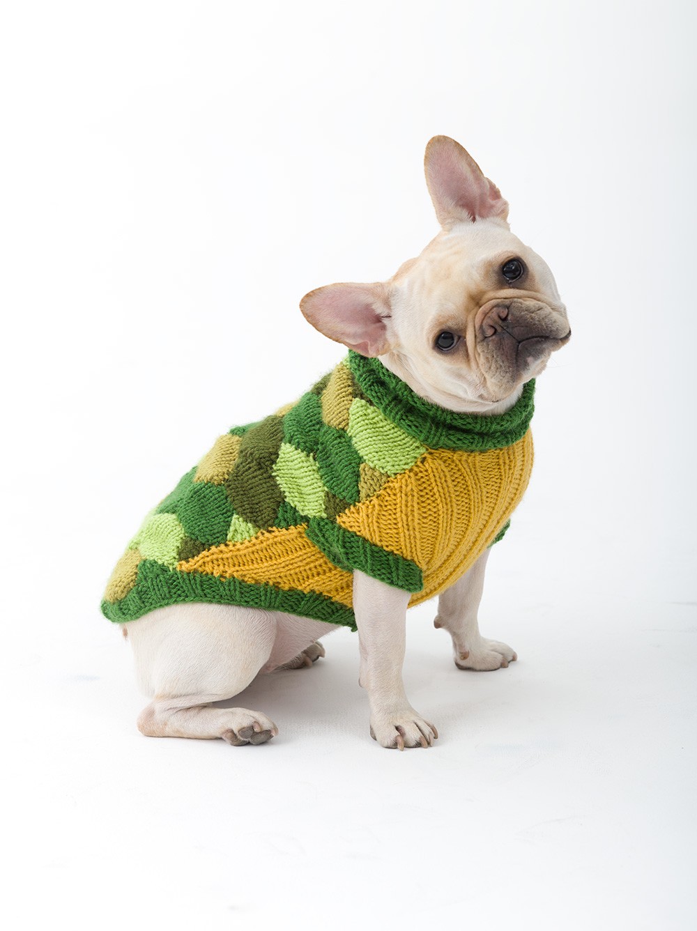 Turtle Dog Costume Knit