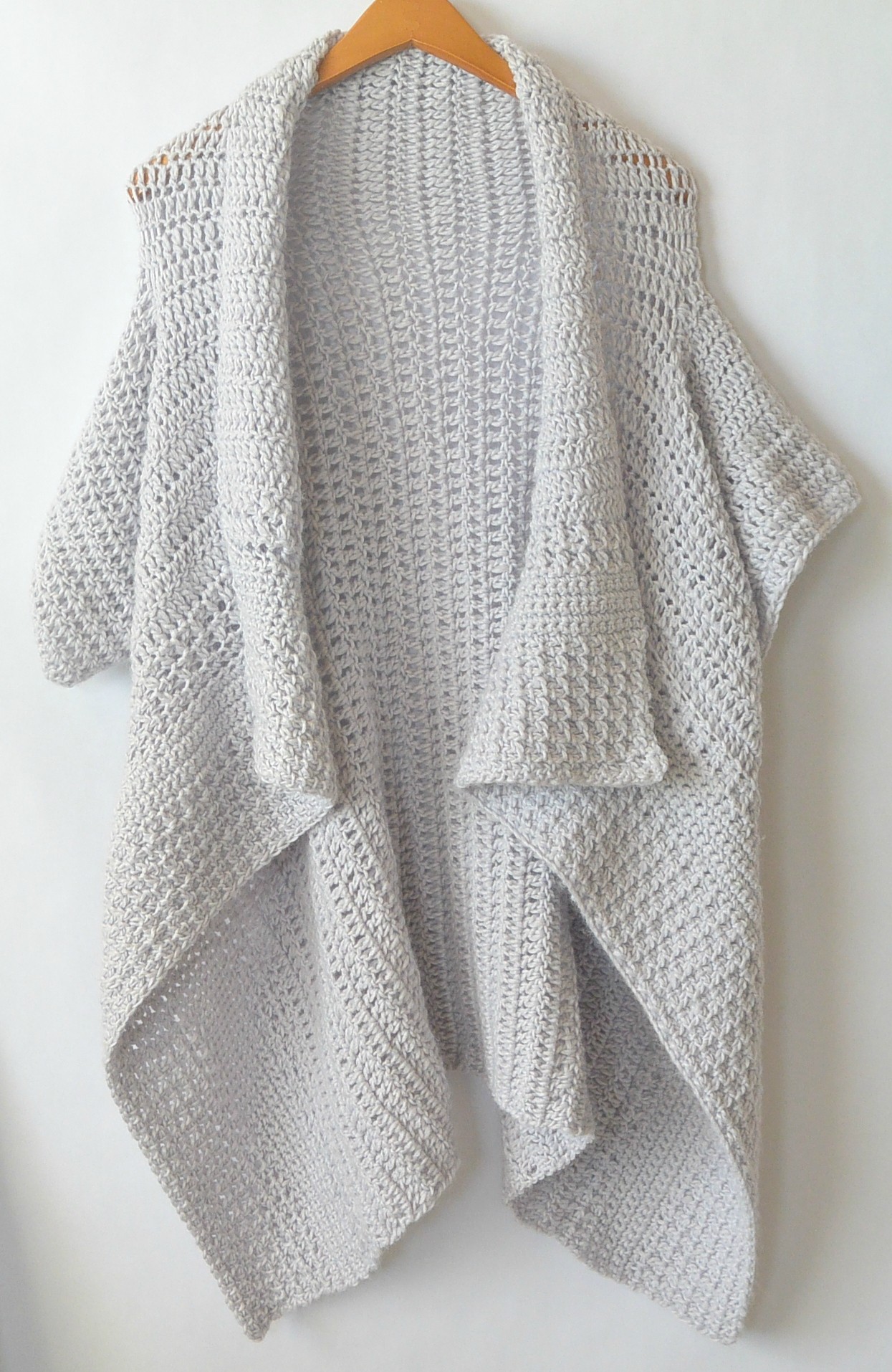 Cascading Kimono Cardigan Crochet