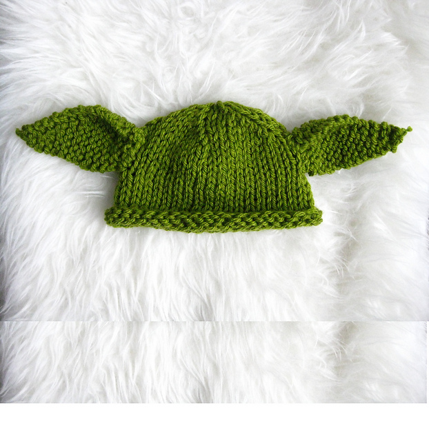 Baby Yoda Knit Hat by Shinah Chang
