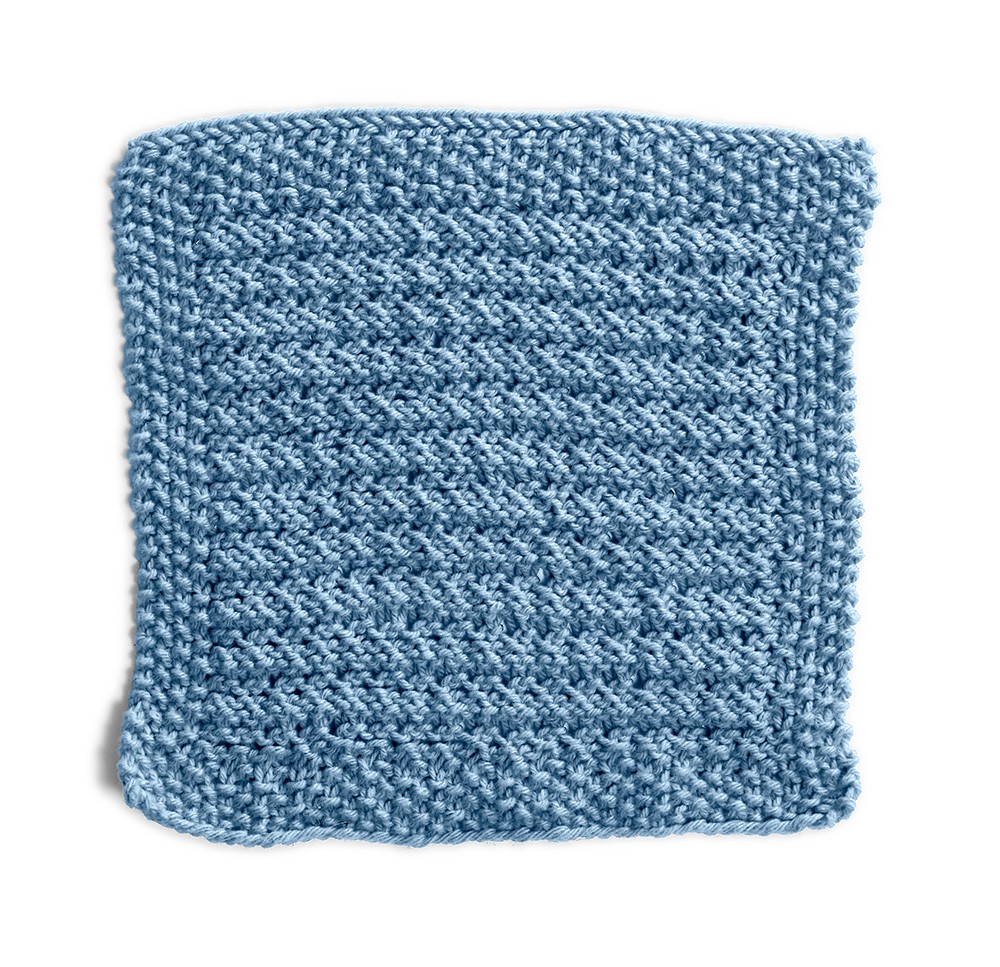Bluebird Beach Washcloth Pattern Knit