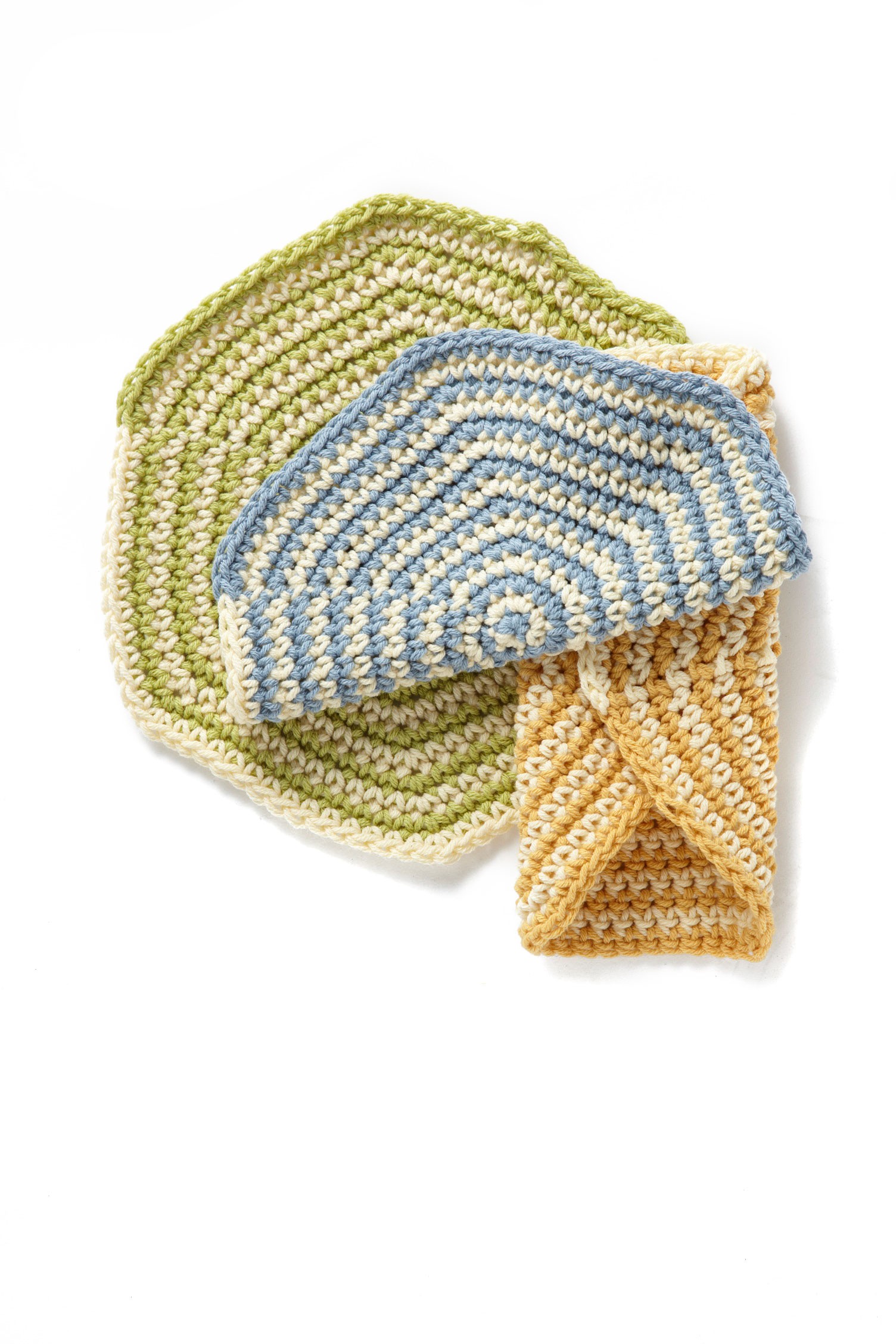 Hermosa Beach Washcloth Set Crochet