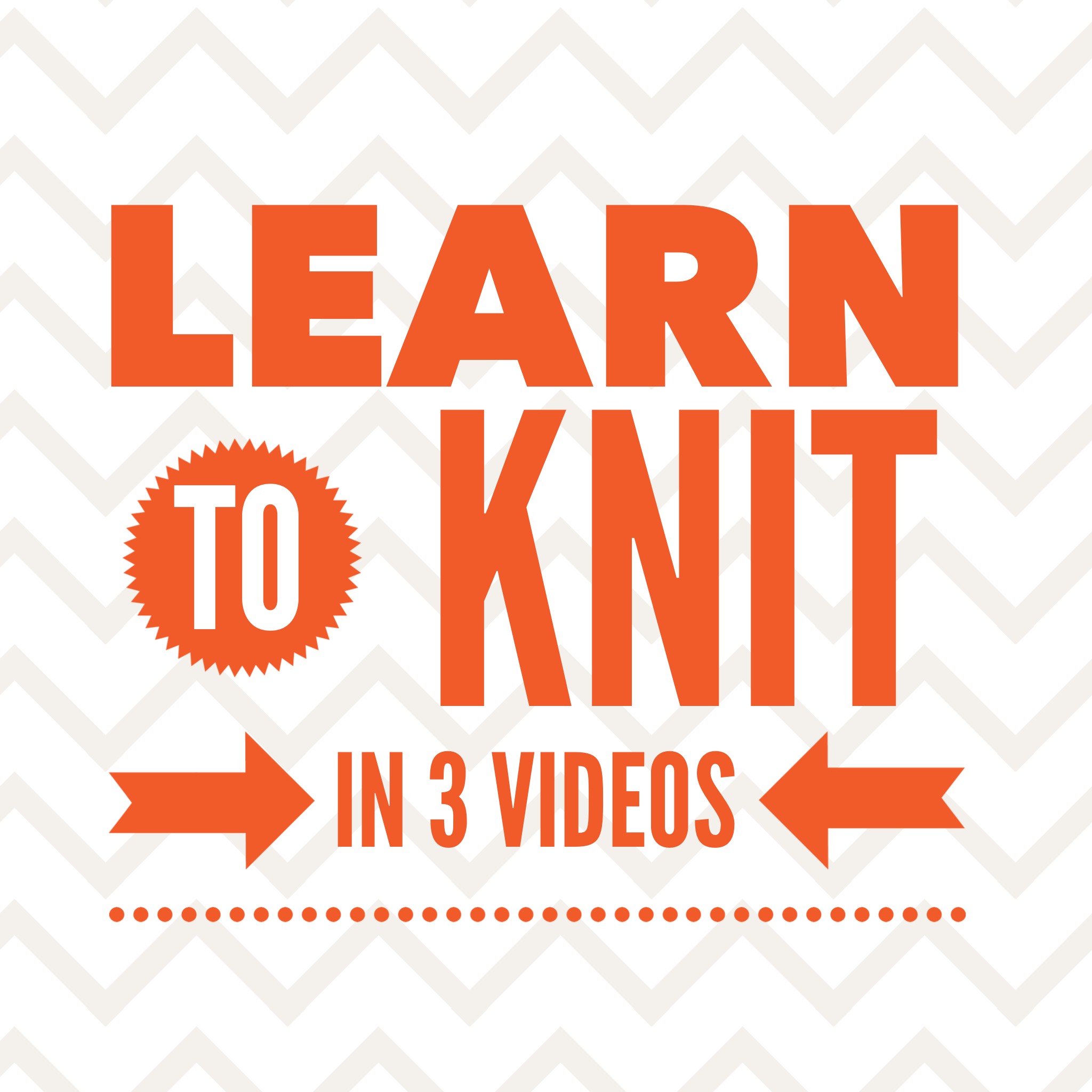 Get Started Knitting with These 3 Videos