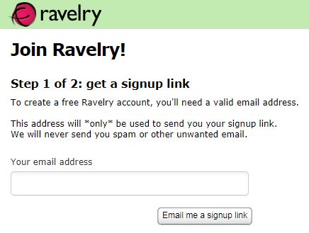 Join Ravelry