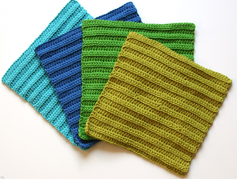 Serene Spa Washcloth Crochet