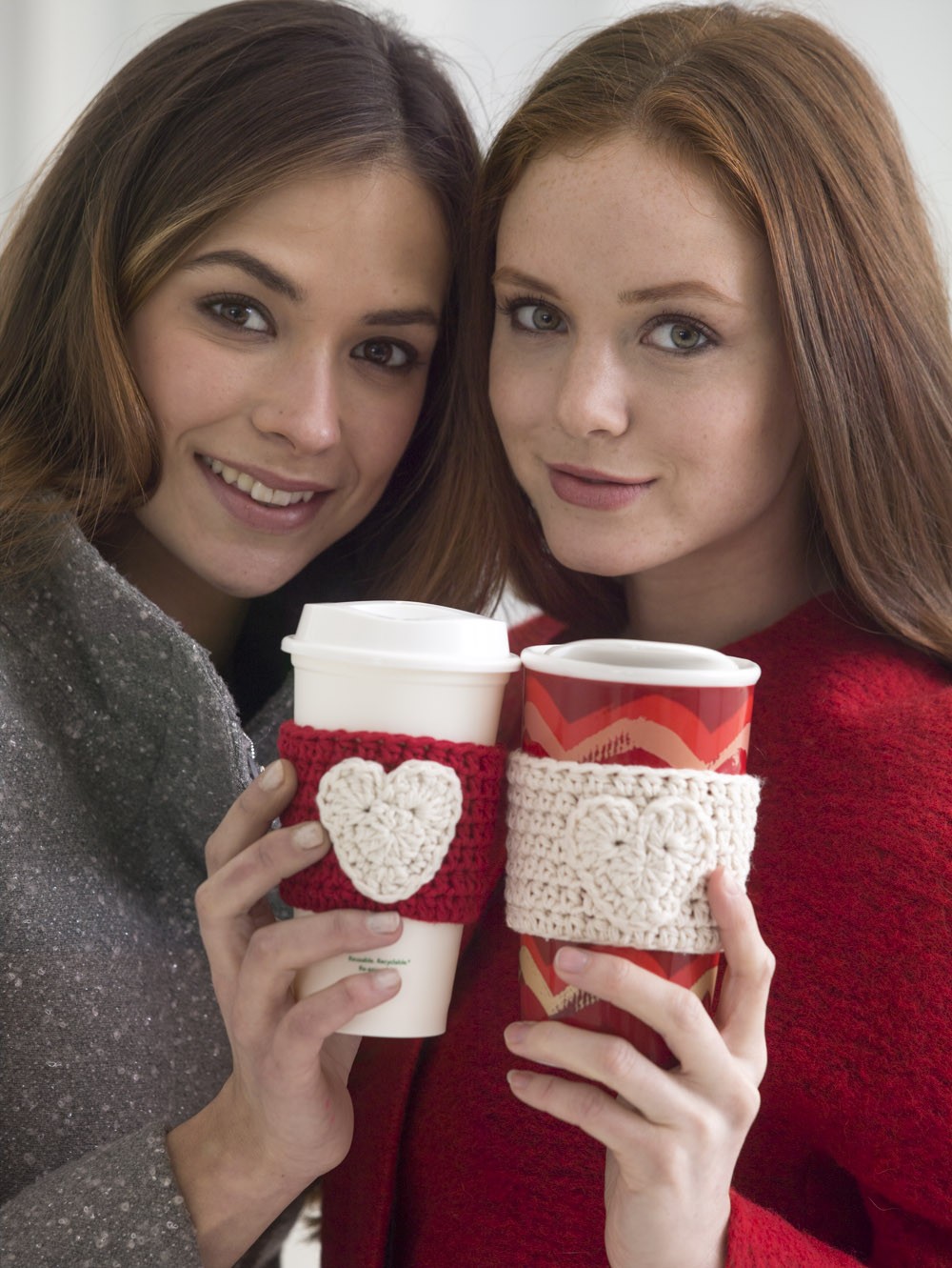 Warm Heart Cup Cozy Crochet